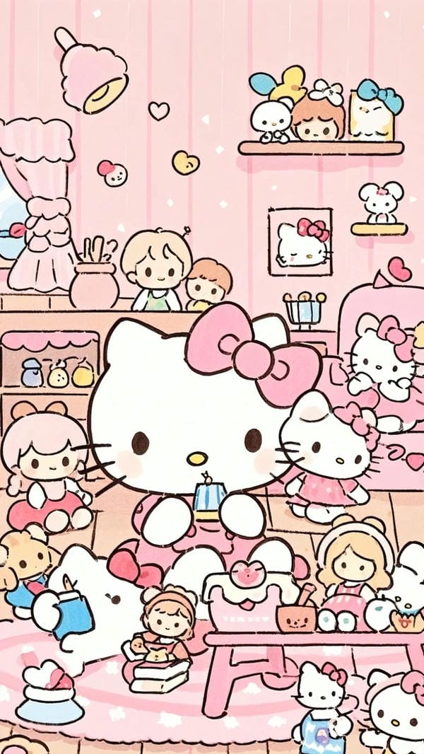 hình nền Hello Kitty đẹp nhất​ 38