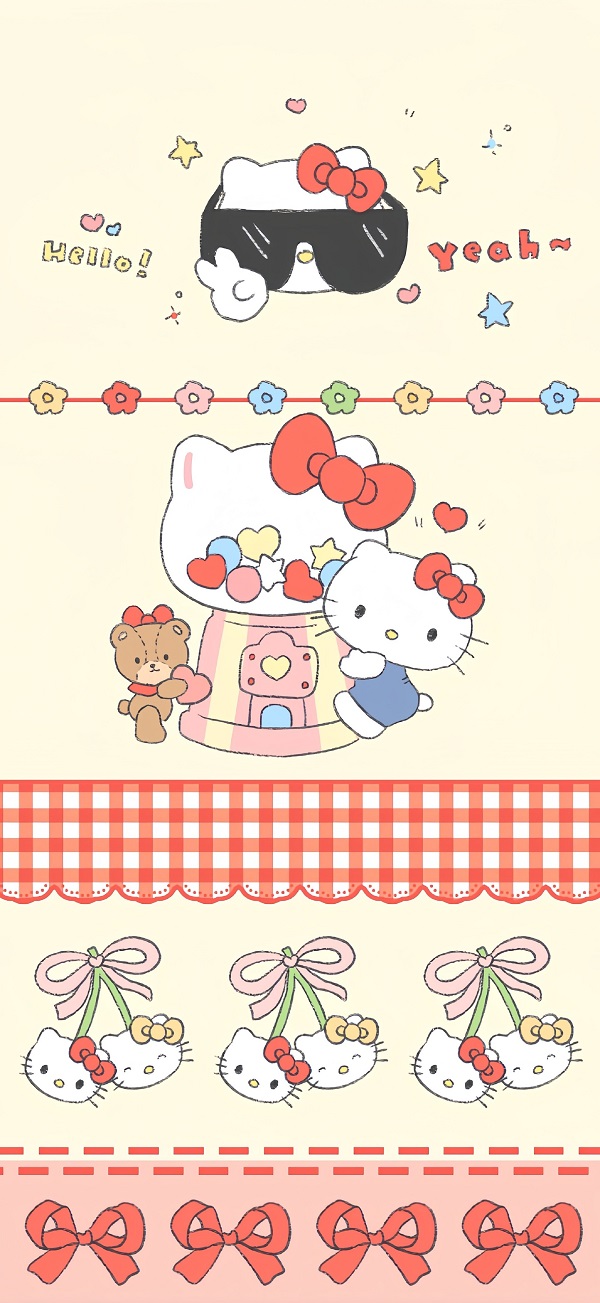 hình nền điện thoại hello kitty​ 3