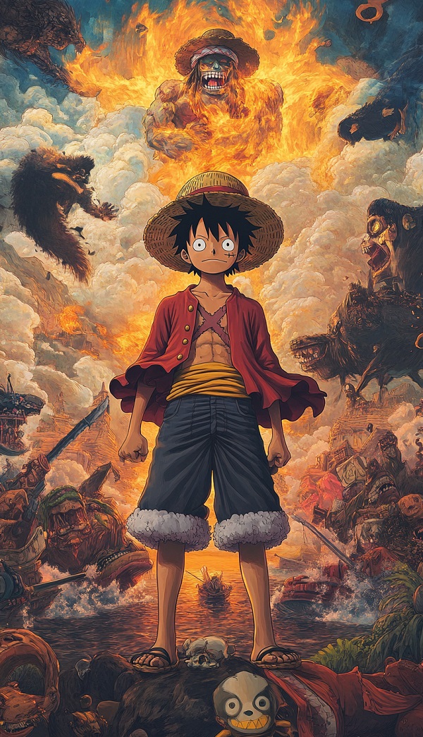 hình nền điện thoại luffy ngầu​