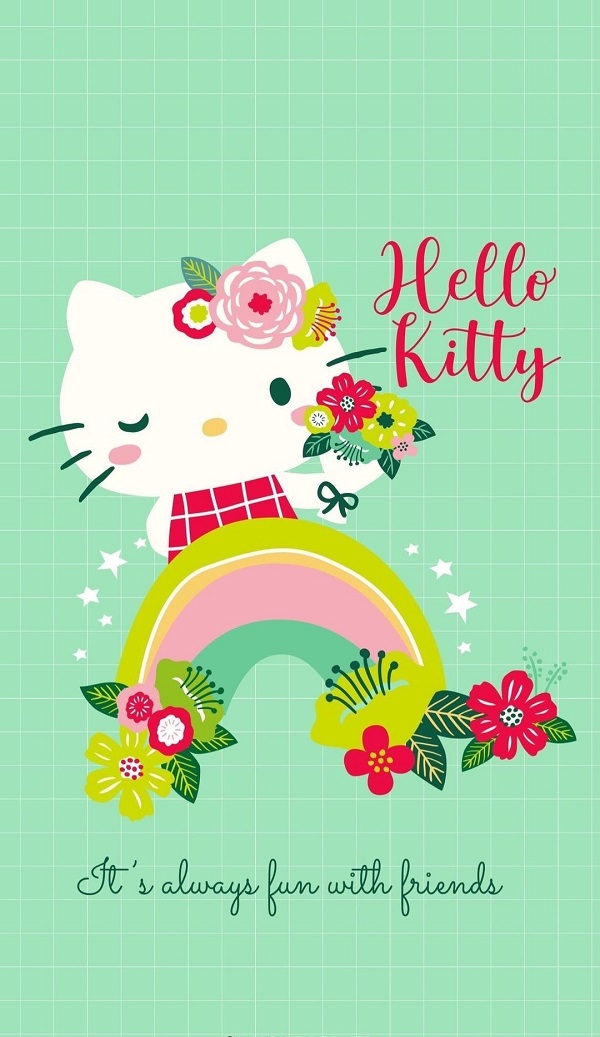 hình nền hello kitty cute​