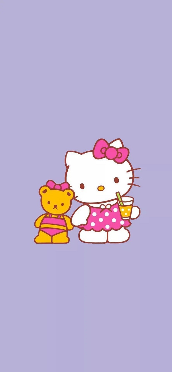 hình nền hello kitty dễ thương​ 5