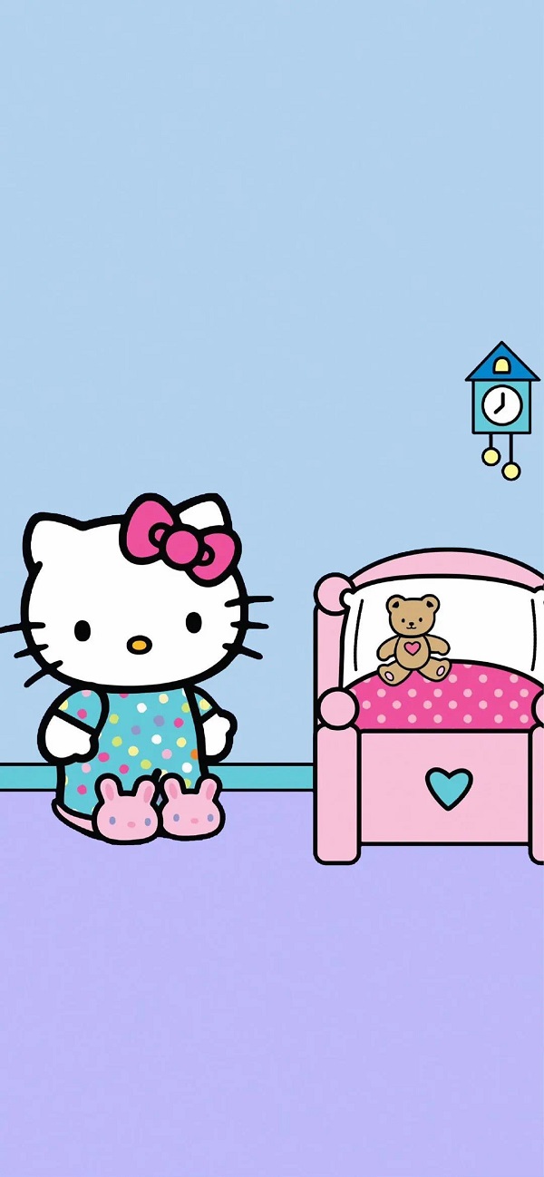 hình nền hello kitty dễ thương​ 6