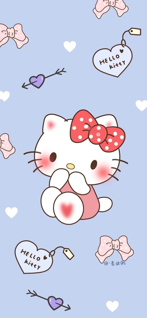 hình nền hello kitty dễ thương​ 8