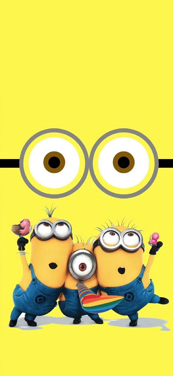 Hình nền Minion cho iPhone 12