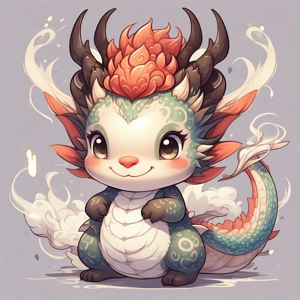 avatar rồng cute 10