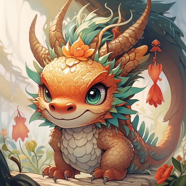 avatar rồng cute 15