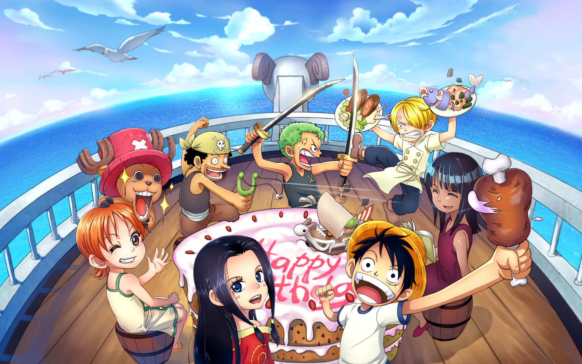 hình nền máy tính one piece 23