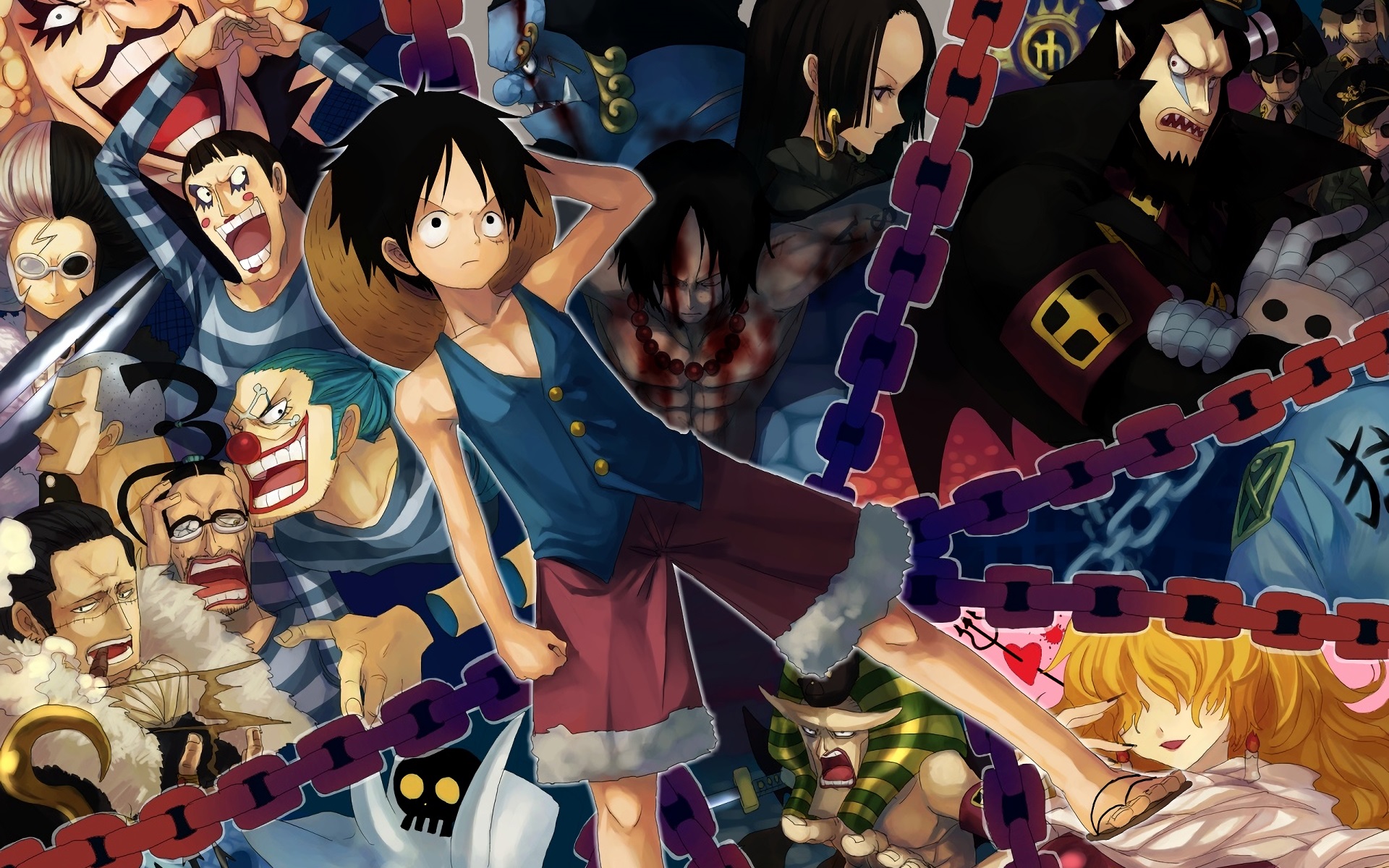 hình nền máy tính one piece 26