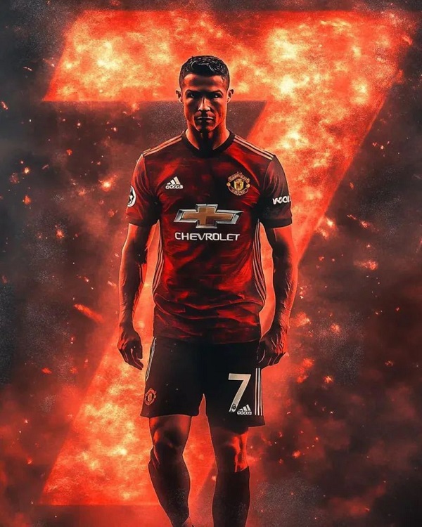 Hình nền Ronaldo MU 7