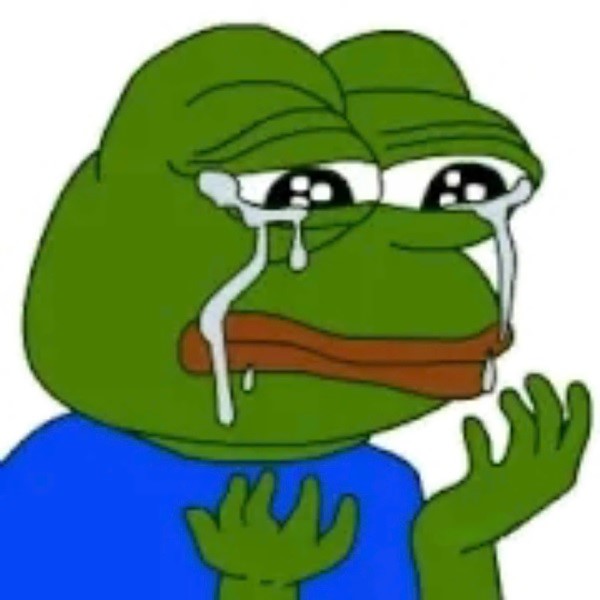 meme frog sad​ 10