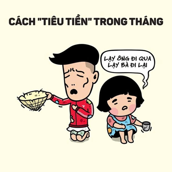 meme hết tiền 21