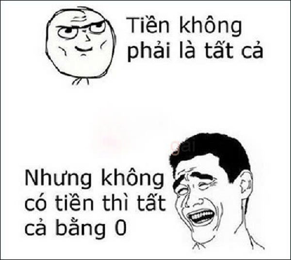 meme hết tiền 28