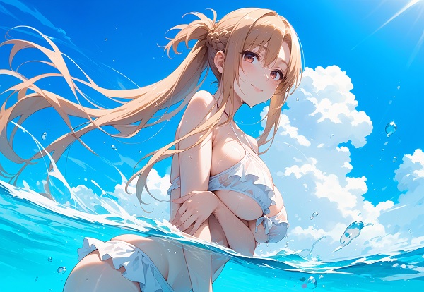 asuna bikini​ 3