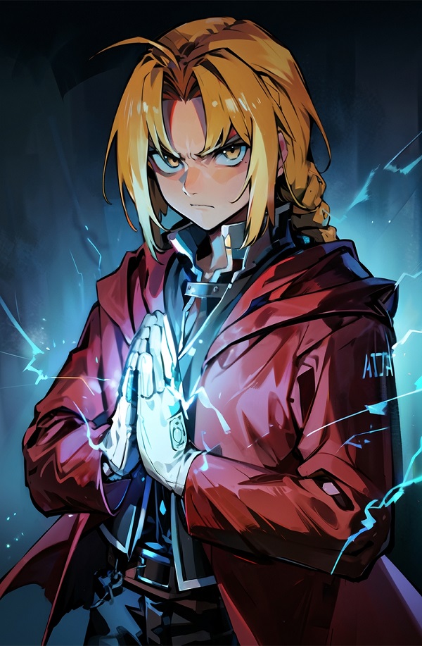 Edward Elric cool ngầu 12