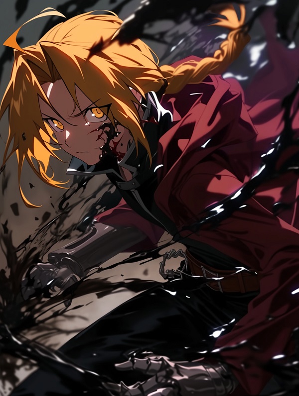 Edward Elric cool ngầu 6