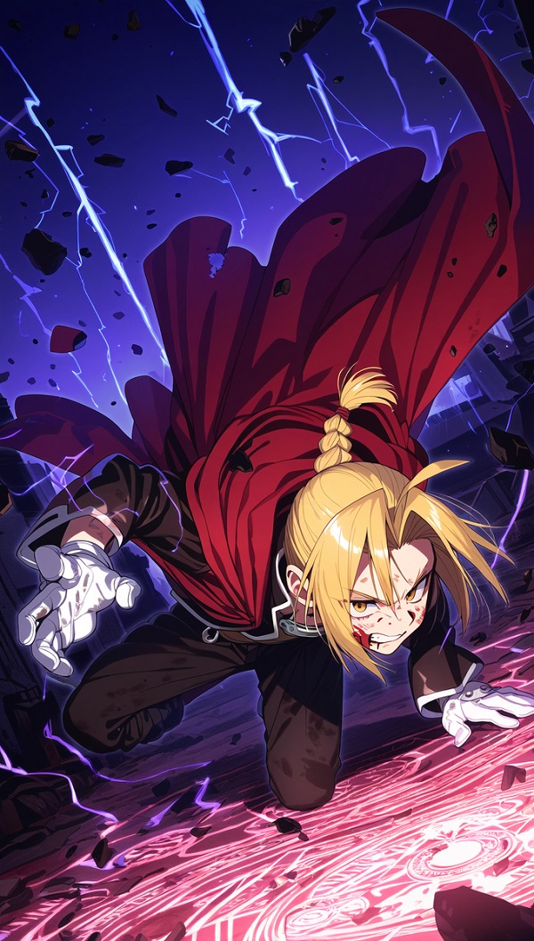 Edward Elric cool ngầu 7