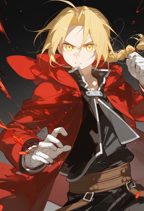 Edward Elric cool ngầu 8