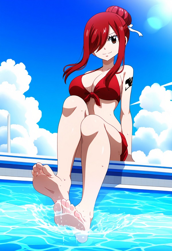 erza scarlet bikini​ 10