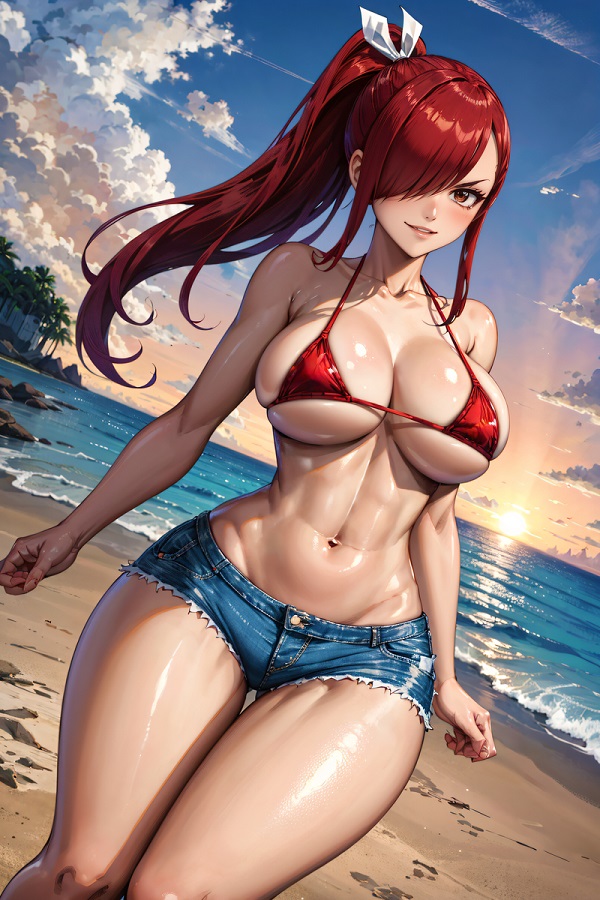 erza scarlet bikini​ 13