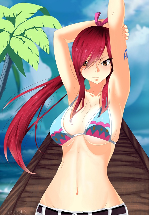 erza scarlet bikini​ 14