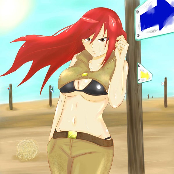 erza scarlet bikini​ 15