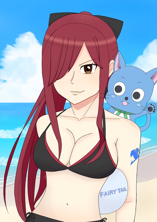 erza scarlet bikini​ 3