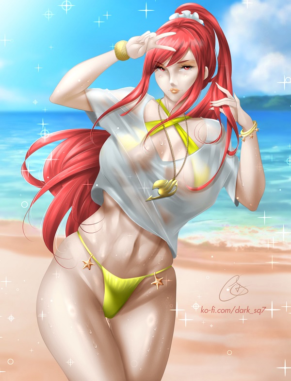 erza scarlet bikini​ 5