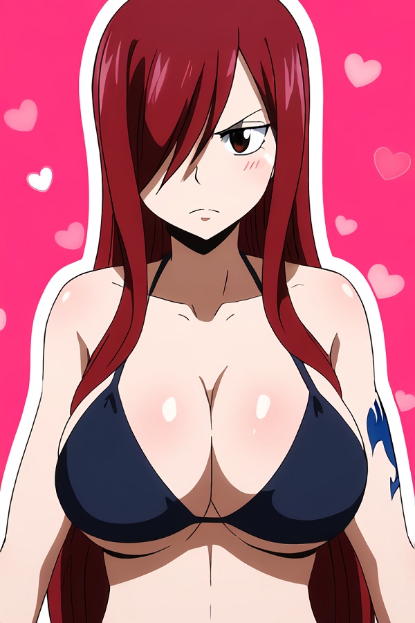 erza scarlet bikini​ 6