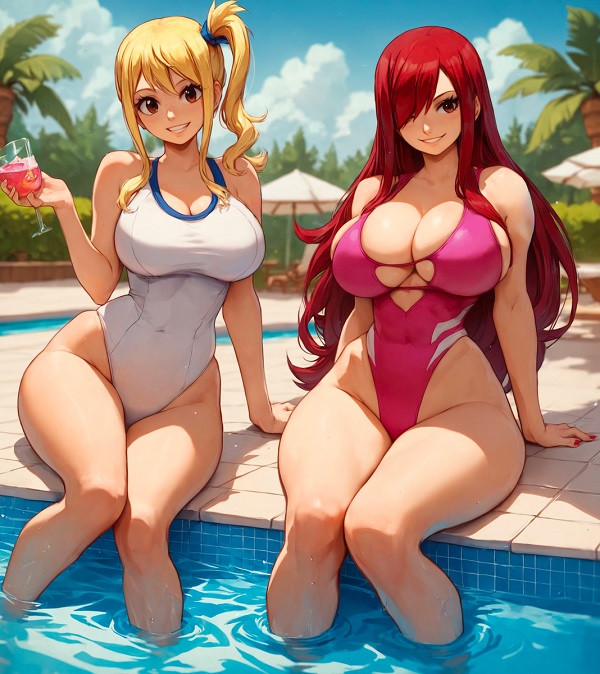 erza scarlet bikini​ 8