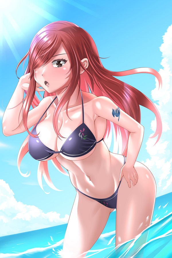 erza scarlet bikini​ 9