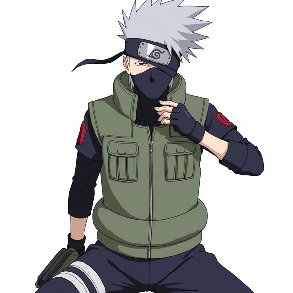 Kakashi Hatake real face 14