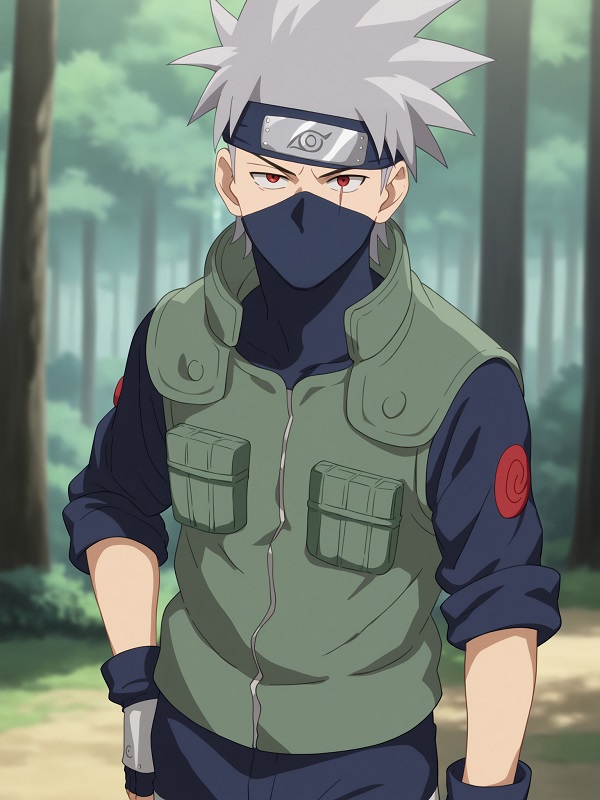 Kakashi Hatake real face 3