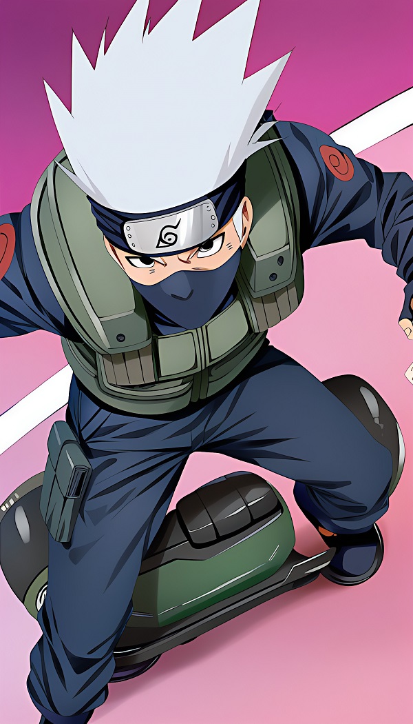 Kakashi Hatake real face 5