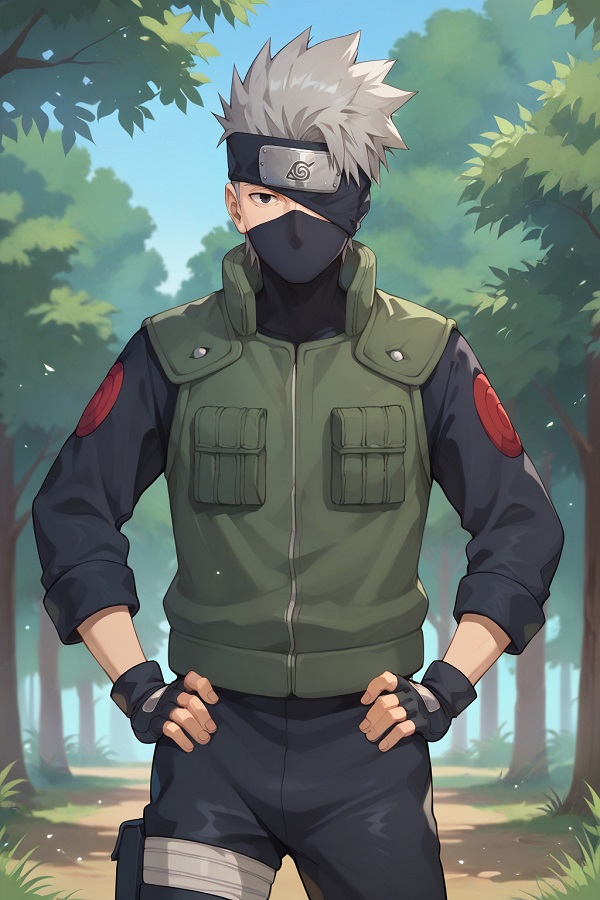 Kakashi Hatake real face 8