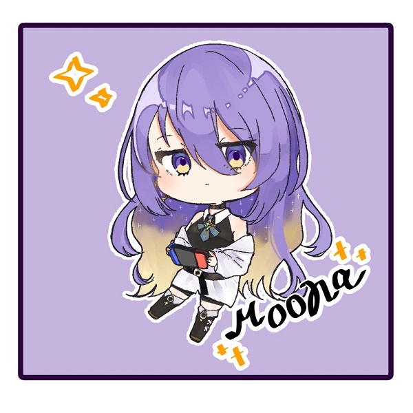 Moona Hoshinova chibi 6