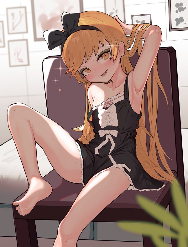 Oshino Shinobu sexy 11