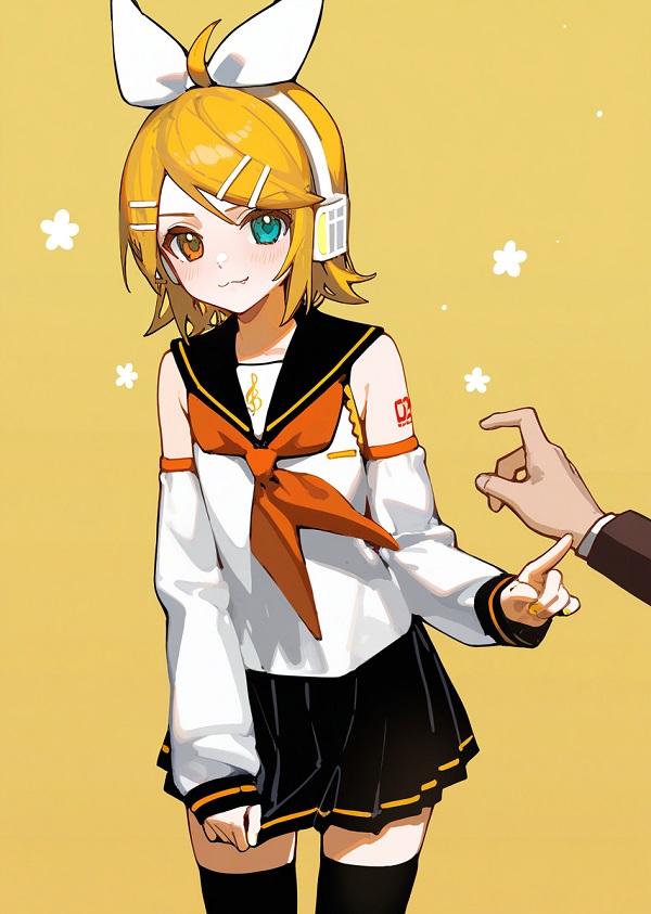 rin kagamine dễ thương 3