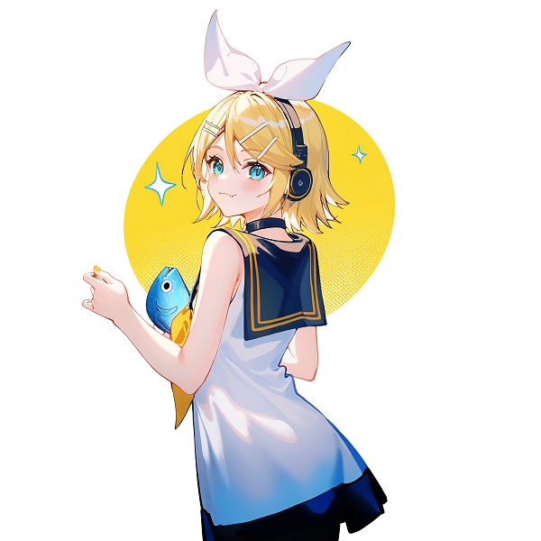 rin kagamine dễ thương 4