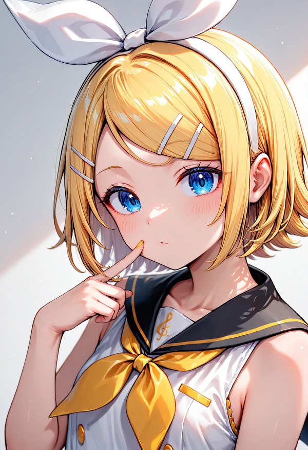 rin kagamine dễ thương 8