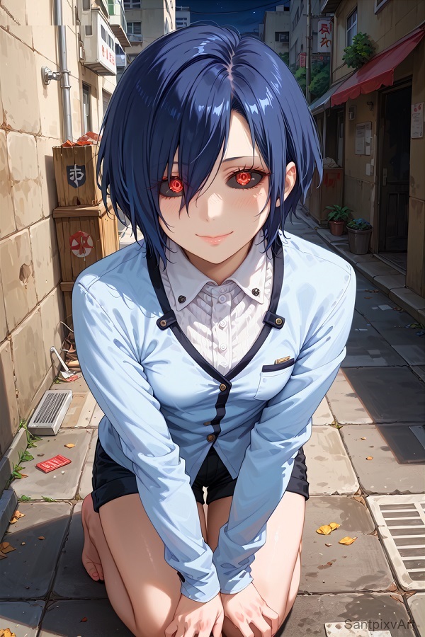 Touka Kirishima sexy 4