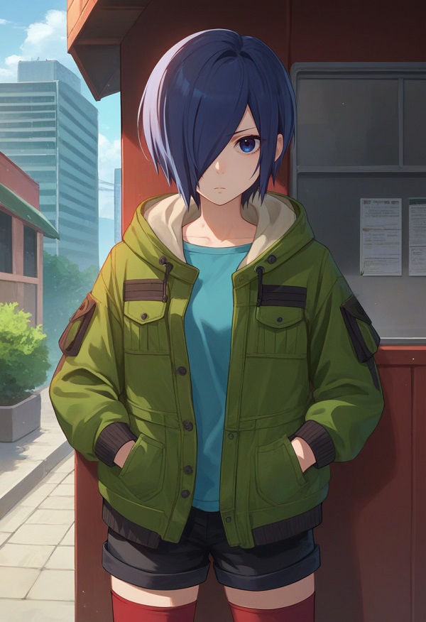 Touka Kirishima xinh đẹp 16