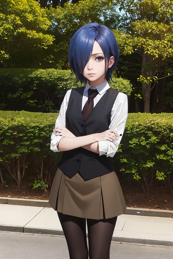 Touka Kirishima xinh đẹp 18