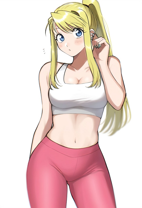 Winry Rockbell sexy 10