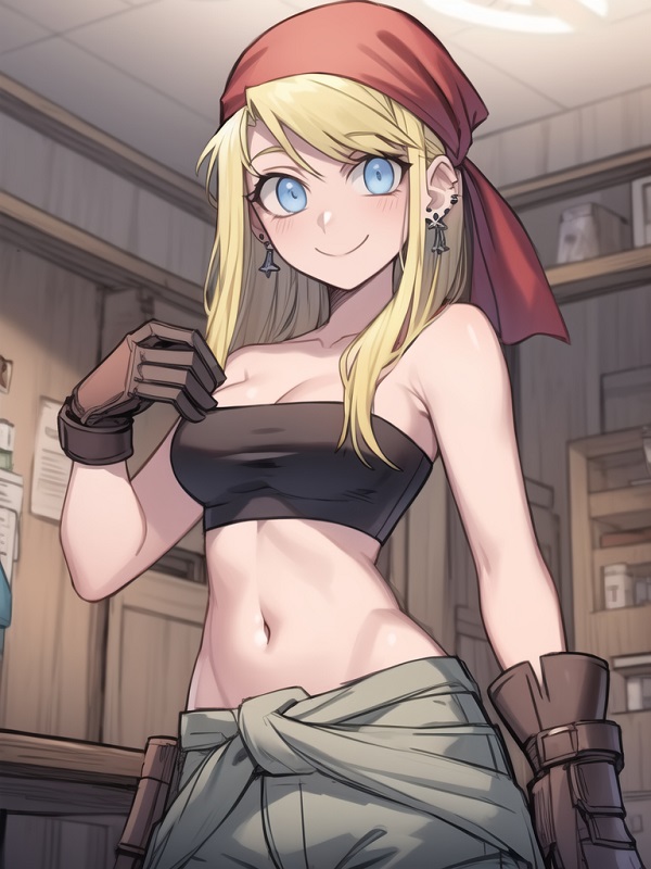 Winry Rockbell sexy 12