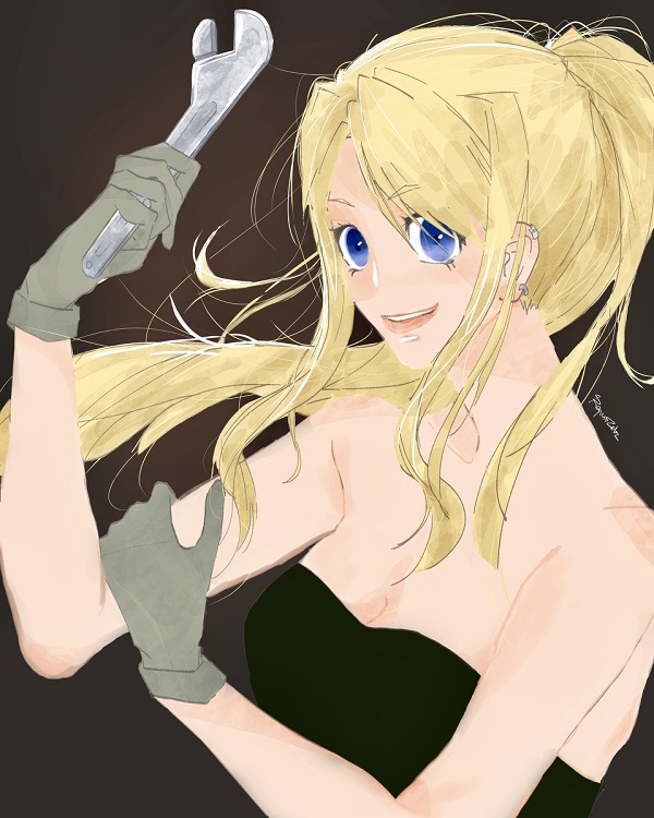 Winry Rockbell sexy 13