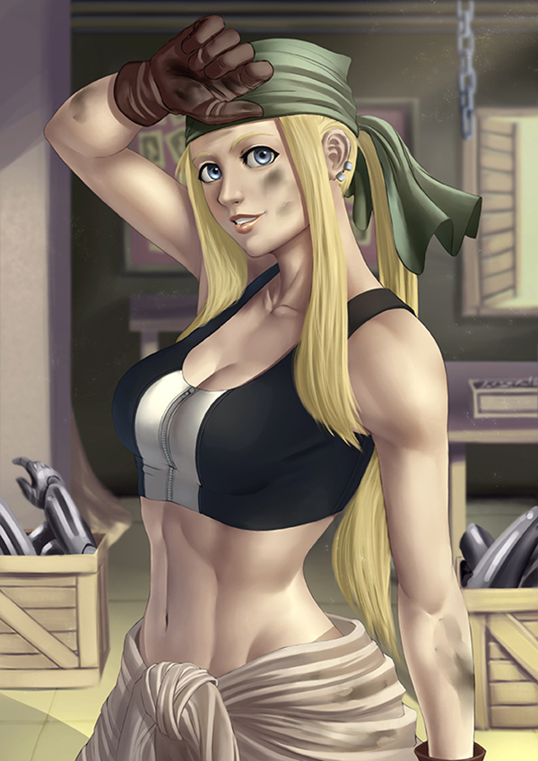 Winry Rockbell sexy 14