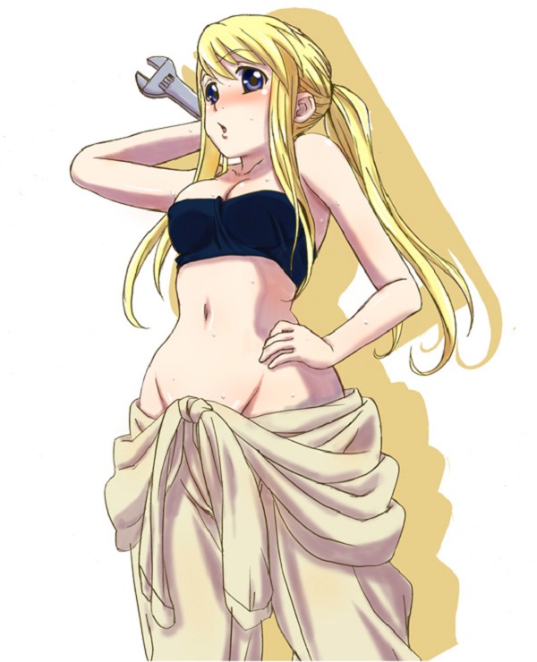 Winry Rockbell sexy 15