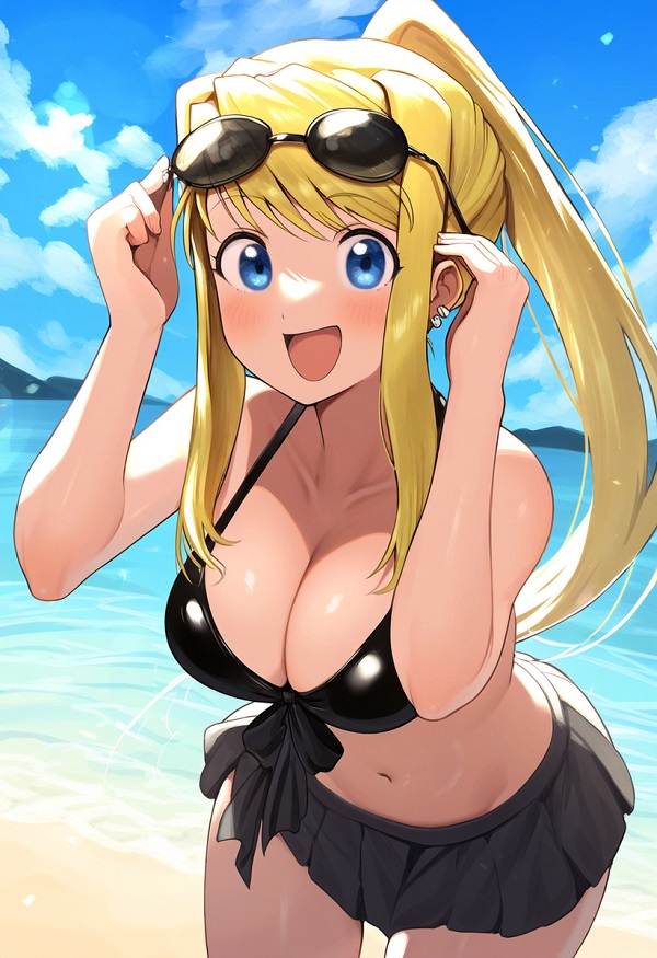 Winry Rockbell sexy 6