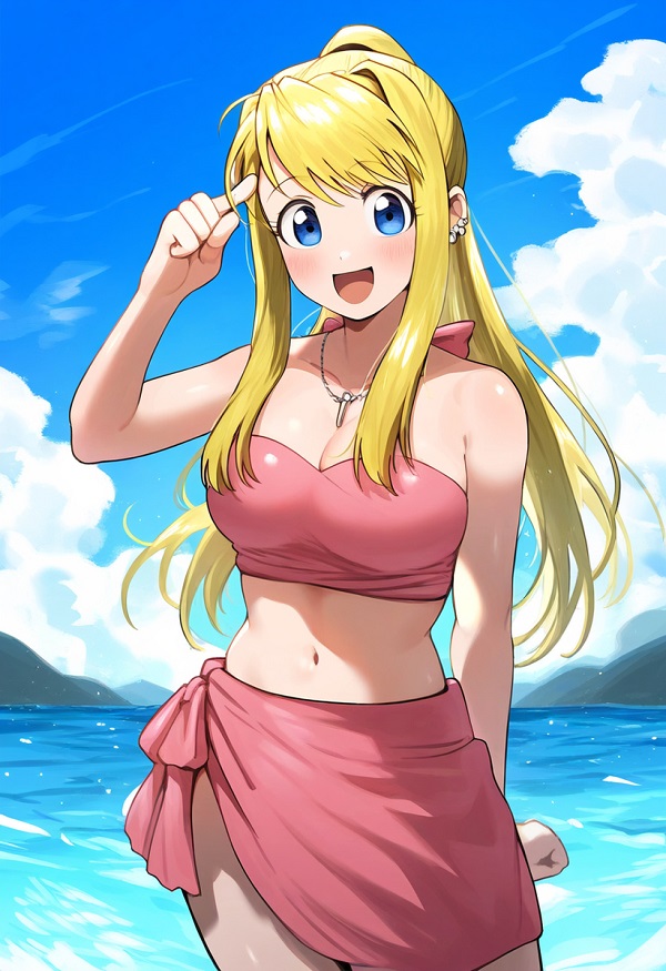 Winry Rockbell sexy 7