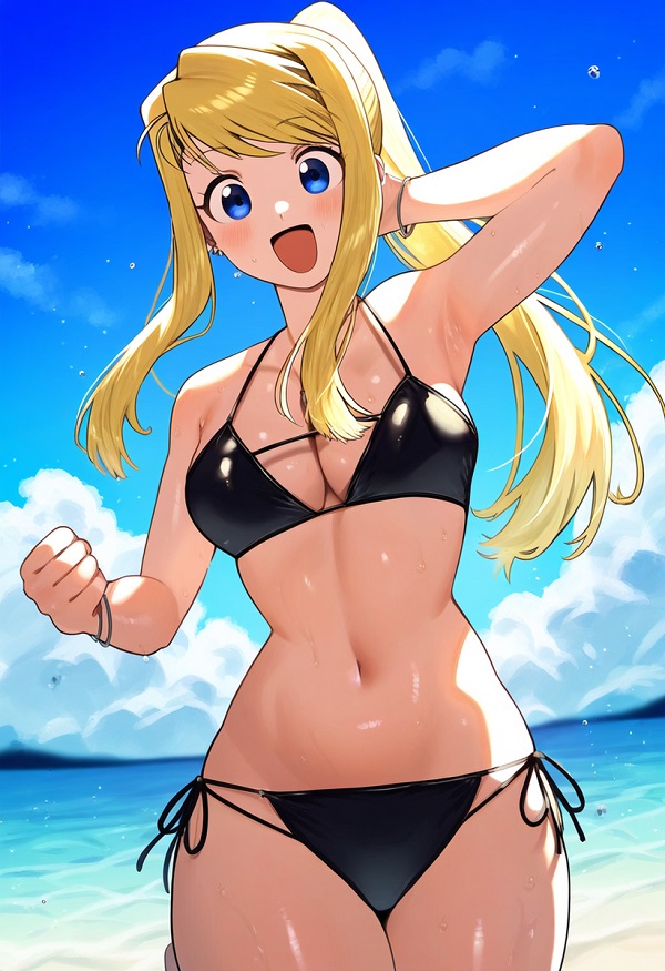 Winry Rockbell sexy 8